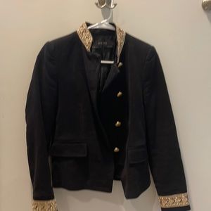 Zara military-style blazer